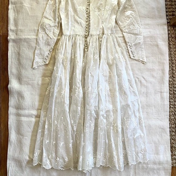VTG Gossamer Wedding Dress - Picture 7 of 7